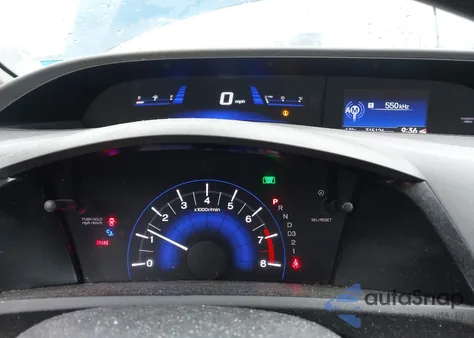 2012 Honda Civic Ex-L z USA, uszkodzony, nr VIN 2HGFB2F92CH535645